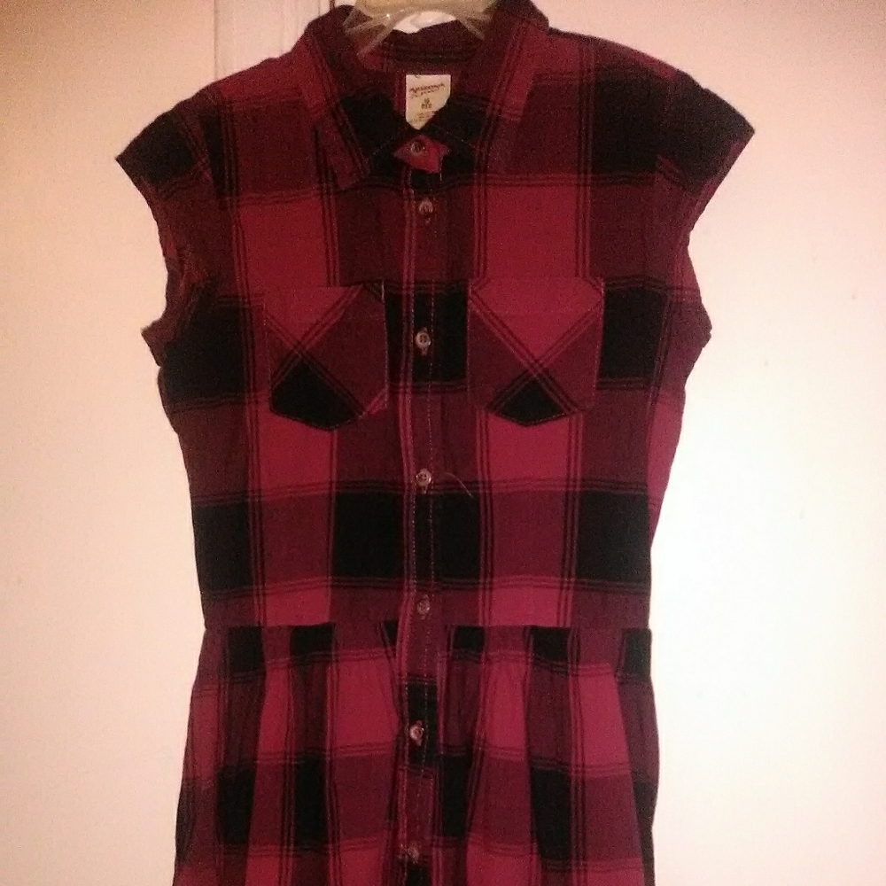 ♥️Girls cute checkered dress♥️